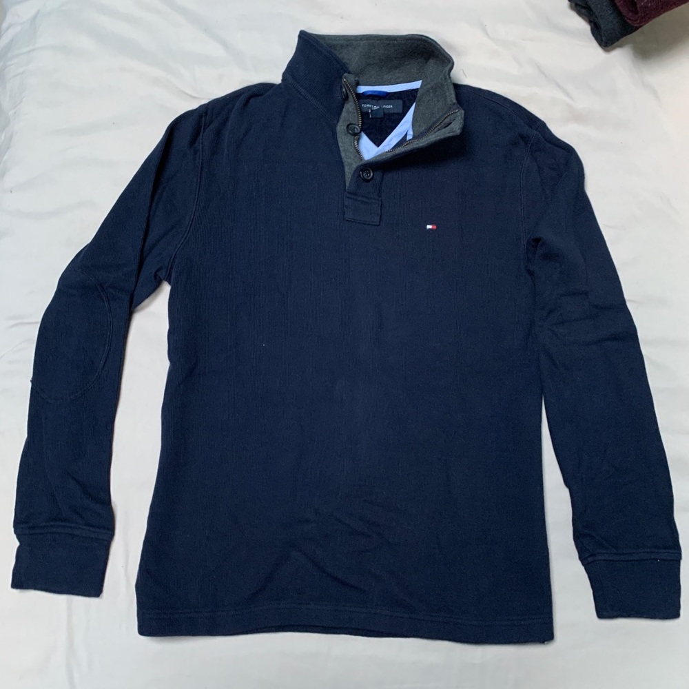 Tommy Hilfiger Navy Blue Sweater
